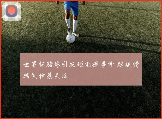 世界杯赌球引发砸电视事件 球迷情绪失控惹关注