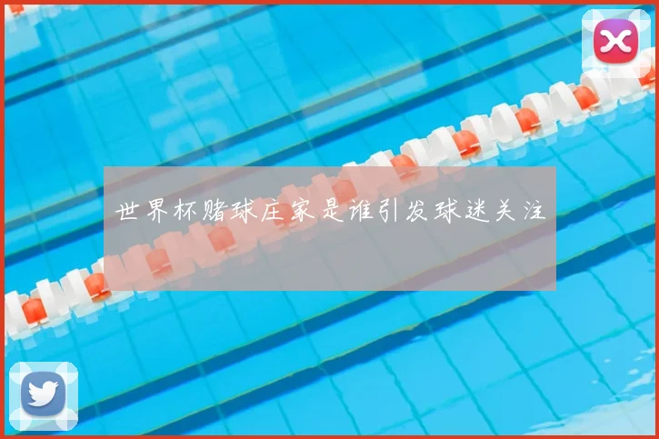 世界杯赌球庄家是谁引发球迷关注